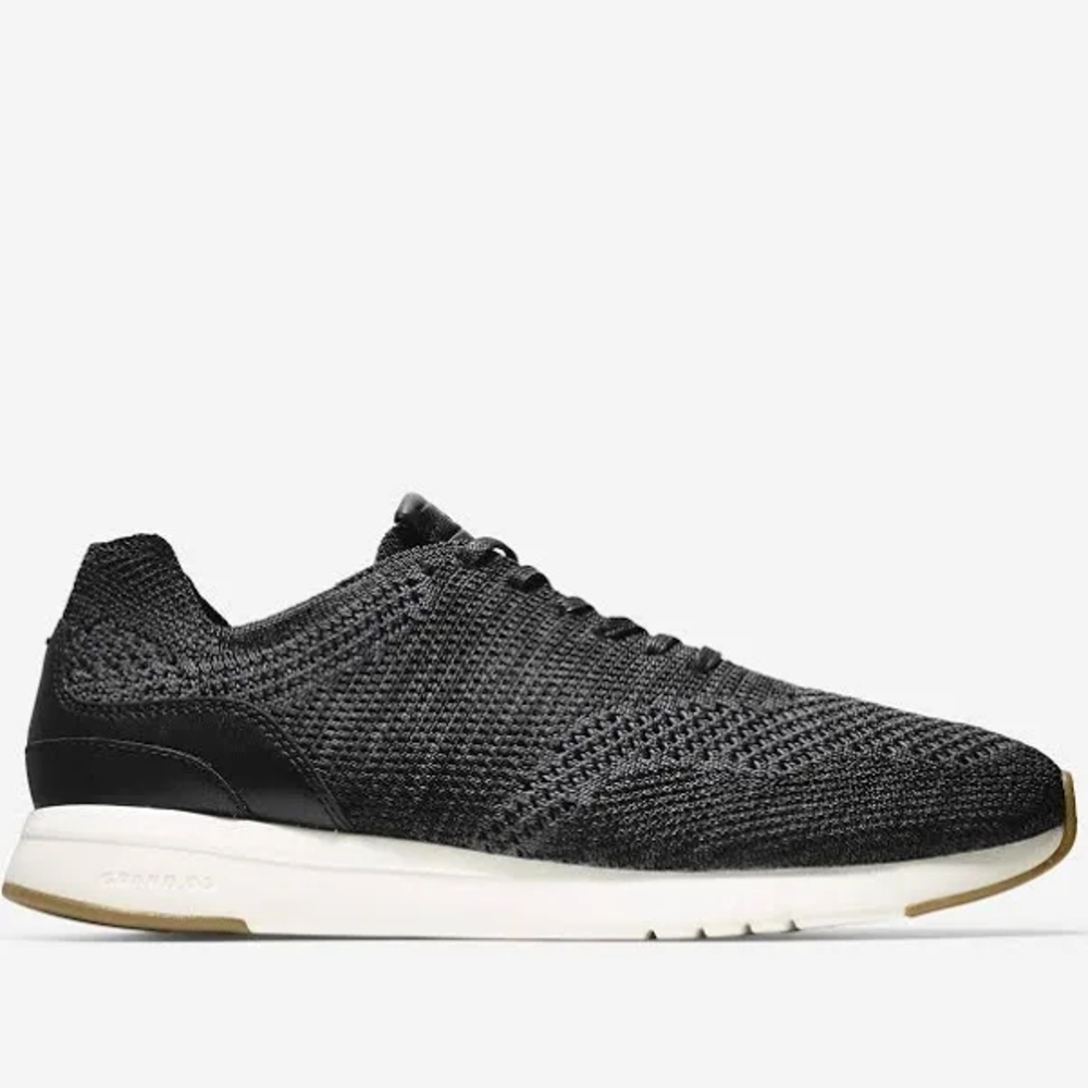 Mens Cole Haan Black Knit Sneakers C27901 Grandpro